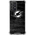 NFL Miami Dolphins Black & White Galaxy A52 5G Clear Case